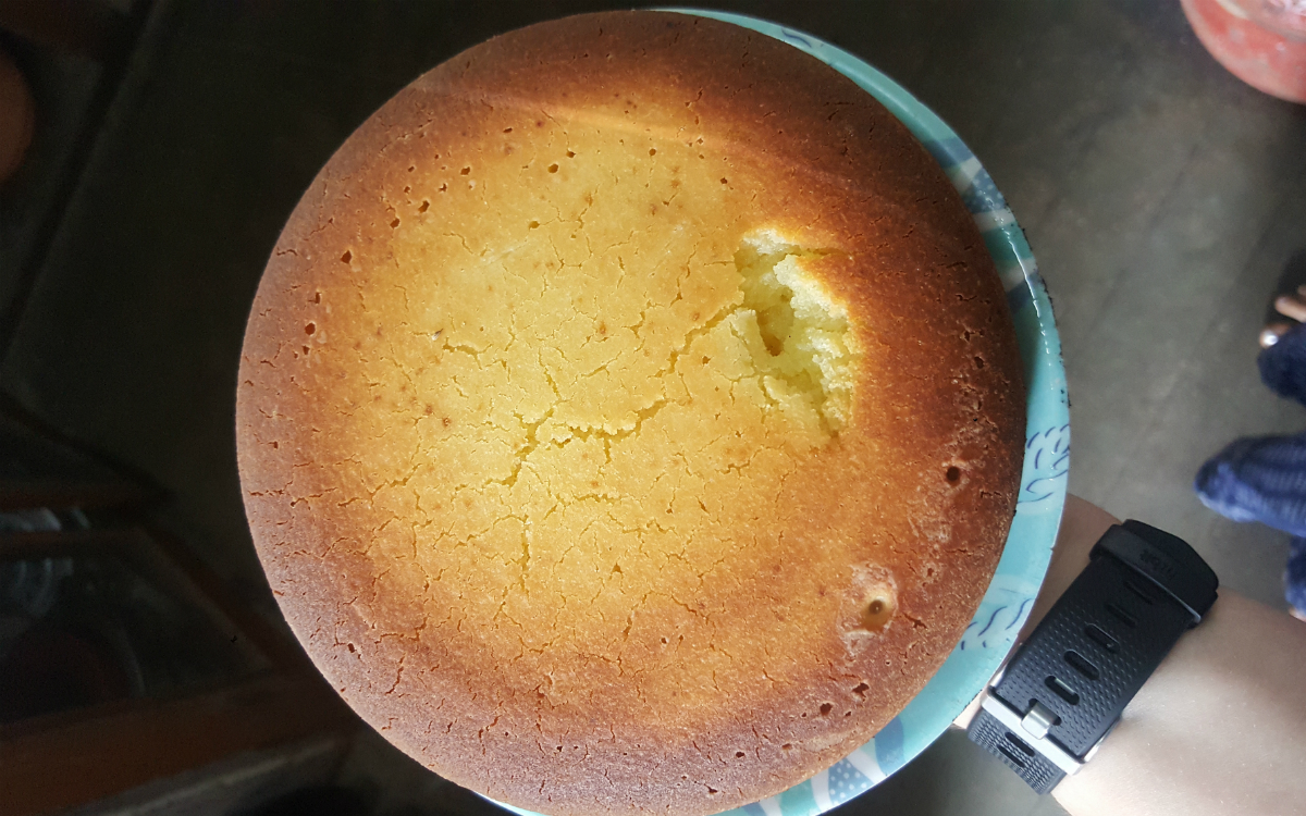 Der Dampfkochtopfkuchen (Foto: EMS/Rothermundt) Der Dampfkochtopfkuchen (Foto: EMS/Rothermundt)