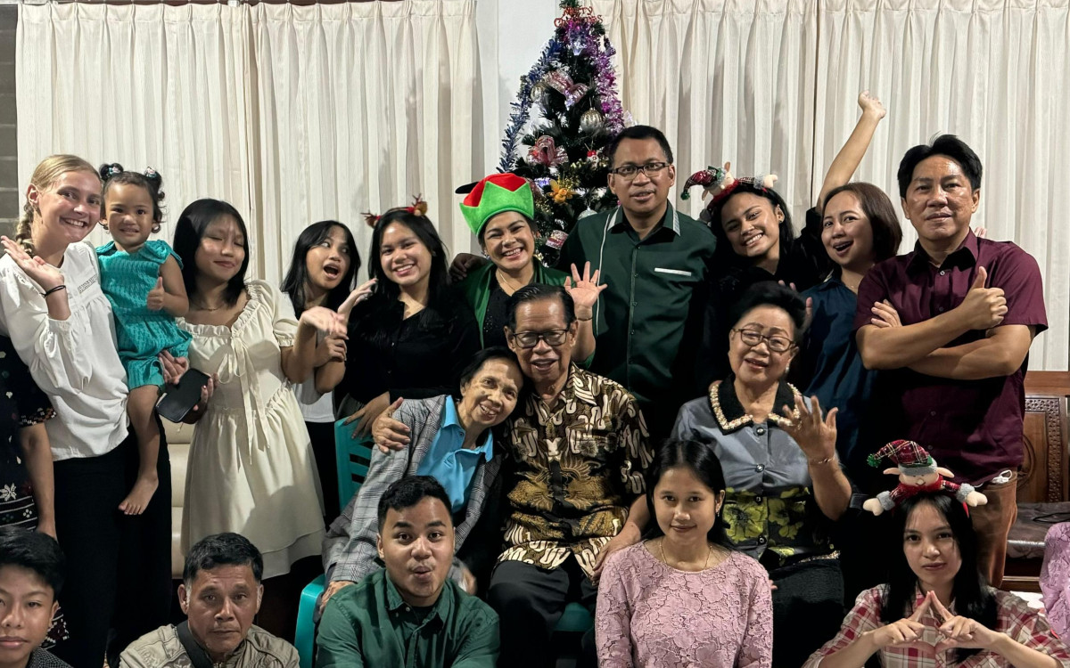 Weihnachten mit meiner Gastfamilie (Foto: EMS/kakak Sari)
