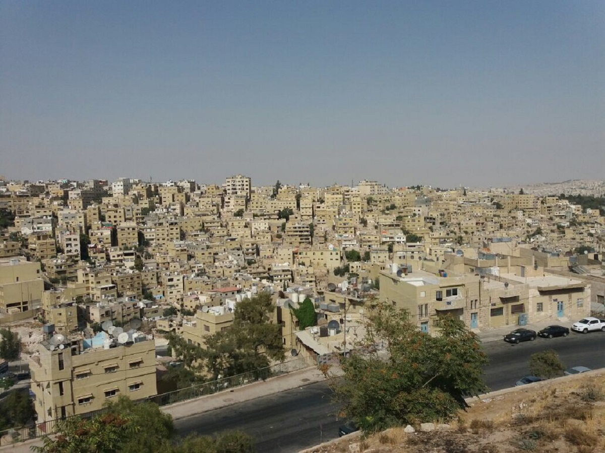 Ausblick über Amman vom Zitadellenhügel "Jebel el-Qala". EMS/Pflugfelder Ausblick über Amman vom Zitadellenhügel "Jebel el-Qala". EMS/Pflugfelder