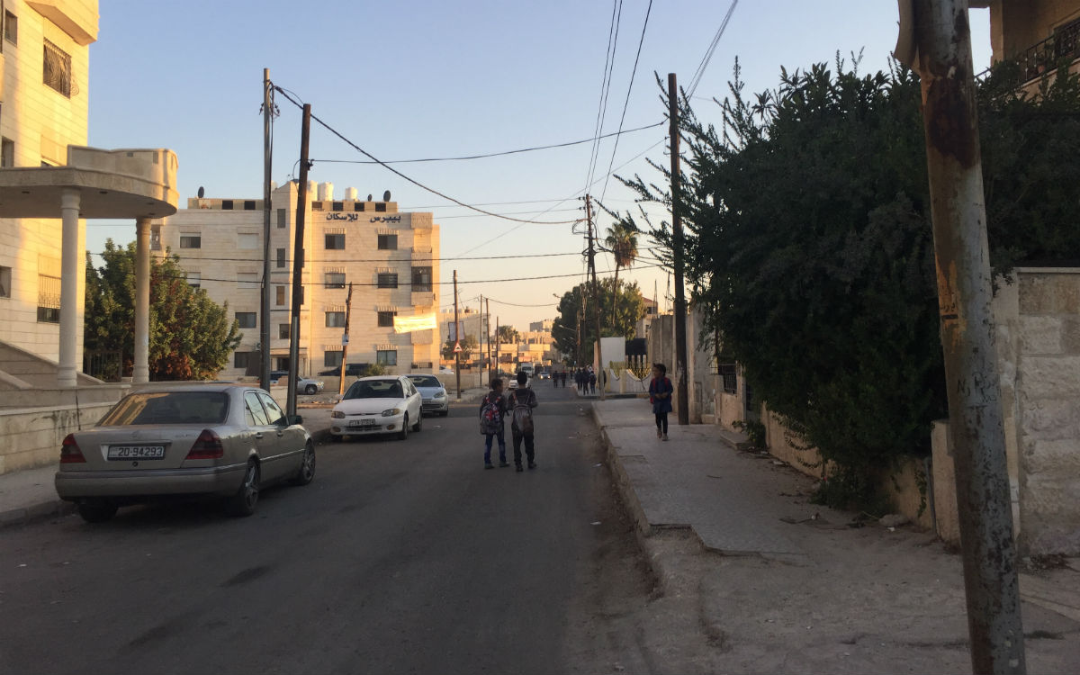 Irbid am Morgen. (Foto:EMS/Pflugfelder) Irbid am Morgen. (Foto:EMS/Pflugfelder)