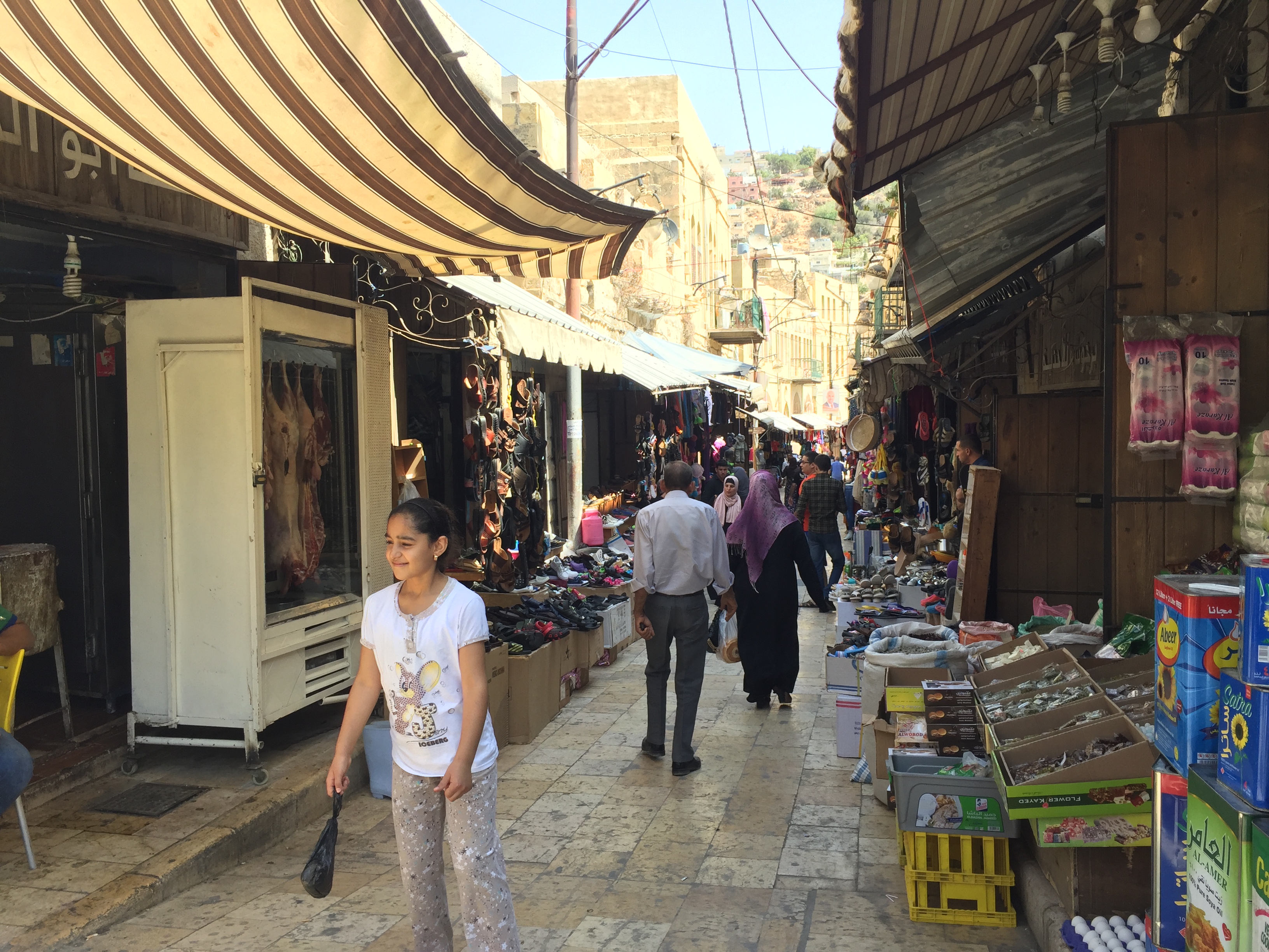 Nicht ein Markt in Irbid, sondern in Salt. (Foto:EMS/Pflugfelder) Nicht ein Markt in Irbid, sondern in Salt. (Foto:EMS/Pflugfelder)