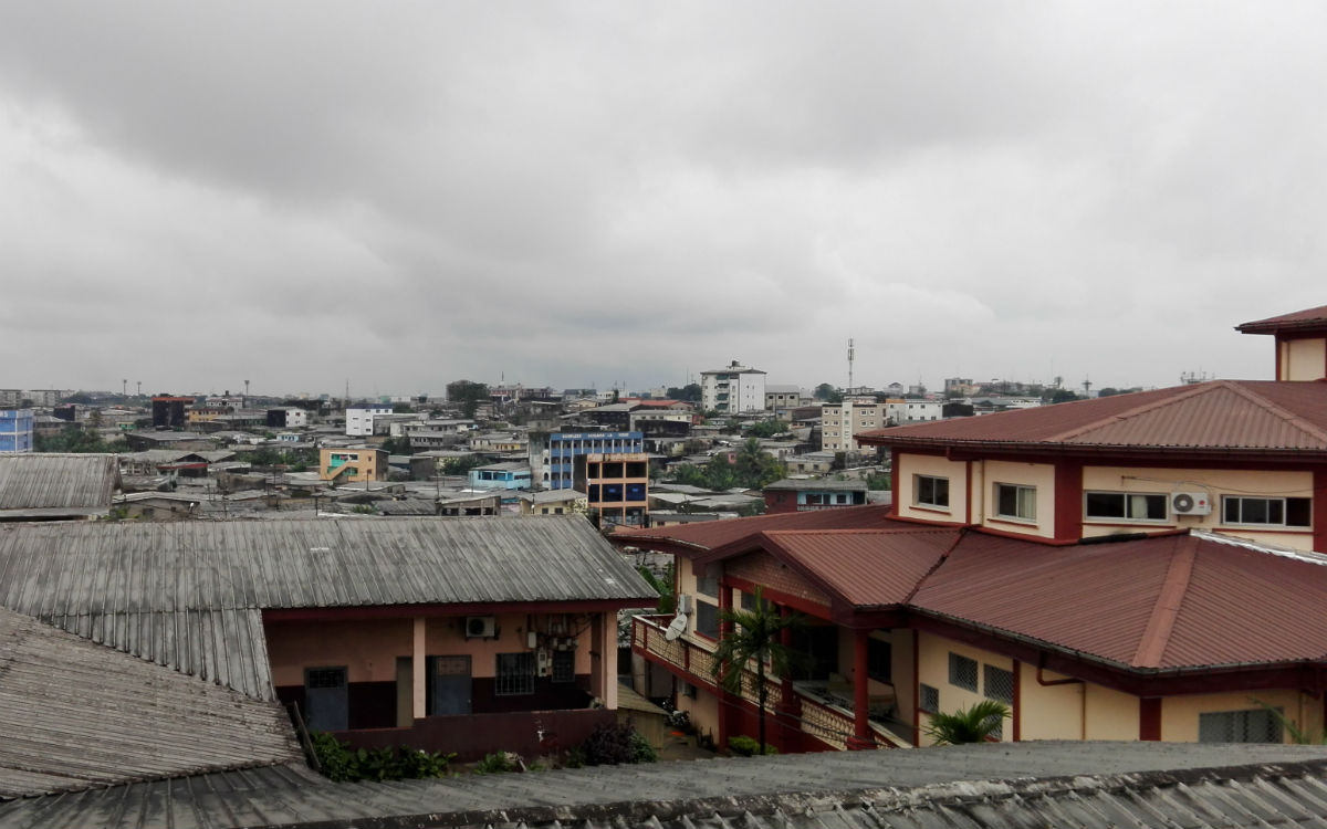 Ausblick auf Douala (Foto: EMS/Julien)