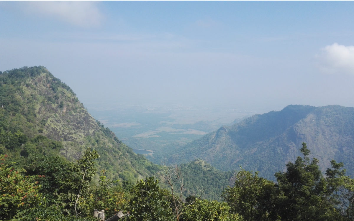 Die bergige Aussicht von Kodaikanal (Foto: EMS/Mayer)