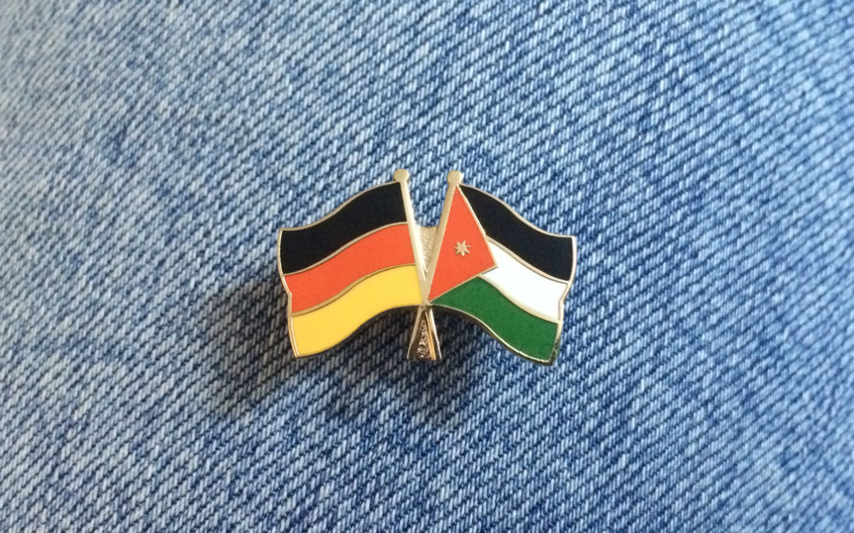 Deutschland, mein Herkunftsland und Jordanien, mein Gastland. (Foto: EMS/Schiller)
