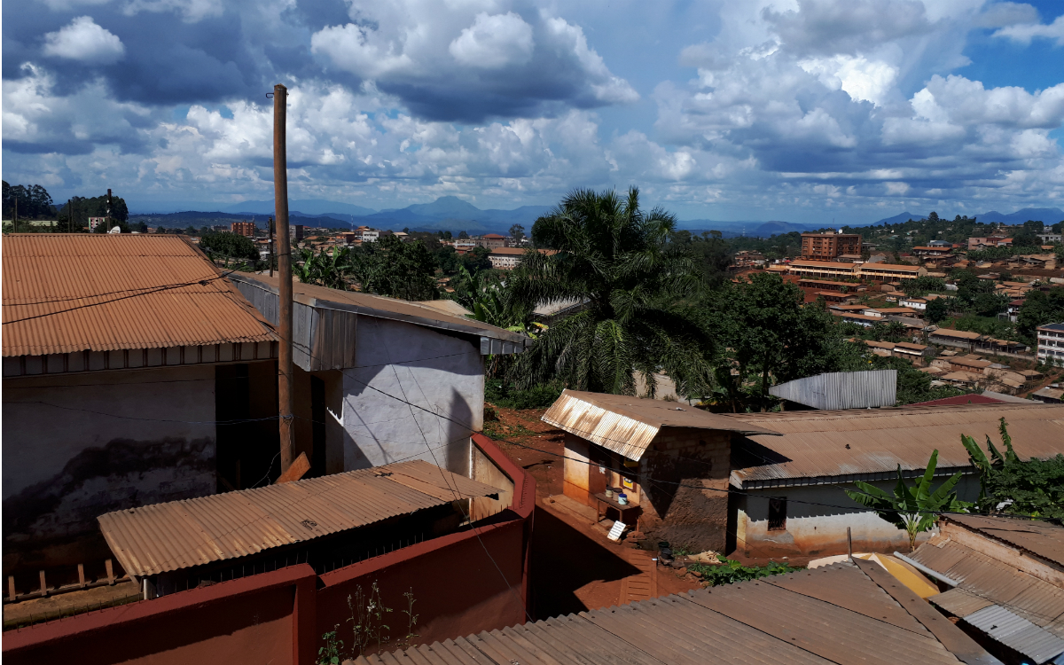 Blick auf Bafoussam vom Krankenhaus aus (Foto: EMS/Körner)