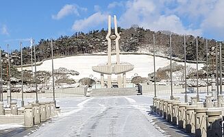 5.18 Denkmal in Gwangju (Foto: EMS/Plum)