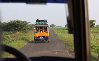 Auf dem Weg nach Thootukudi
