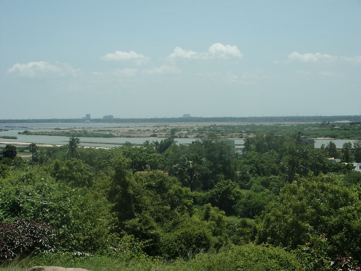 Aussicht über Mamallapuram (Foto: EMS/Müller)