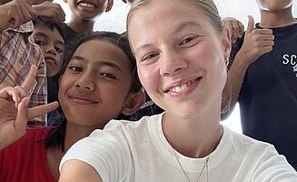 Alltag im Kinderheim mit den Kindern (Foto: EMS/Roth) Alltag im Kinderheim mit den Kindern (Foto: EMS/Roth)