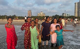 Ausflug zum Payyambalam Beach (Foto: EMS/Oellig)