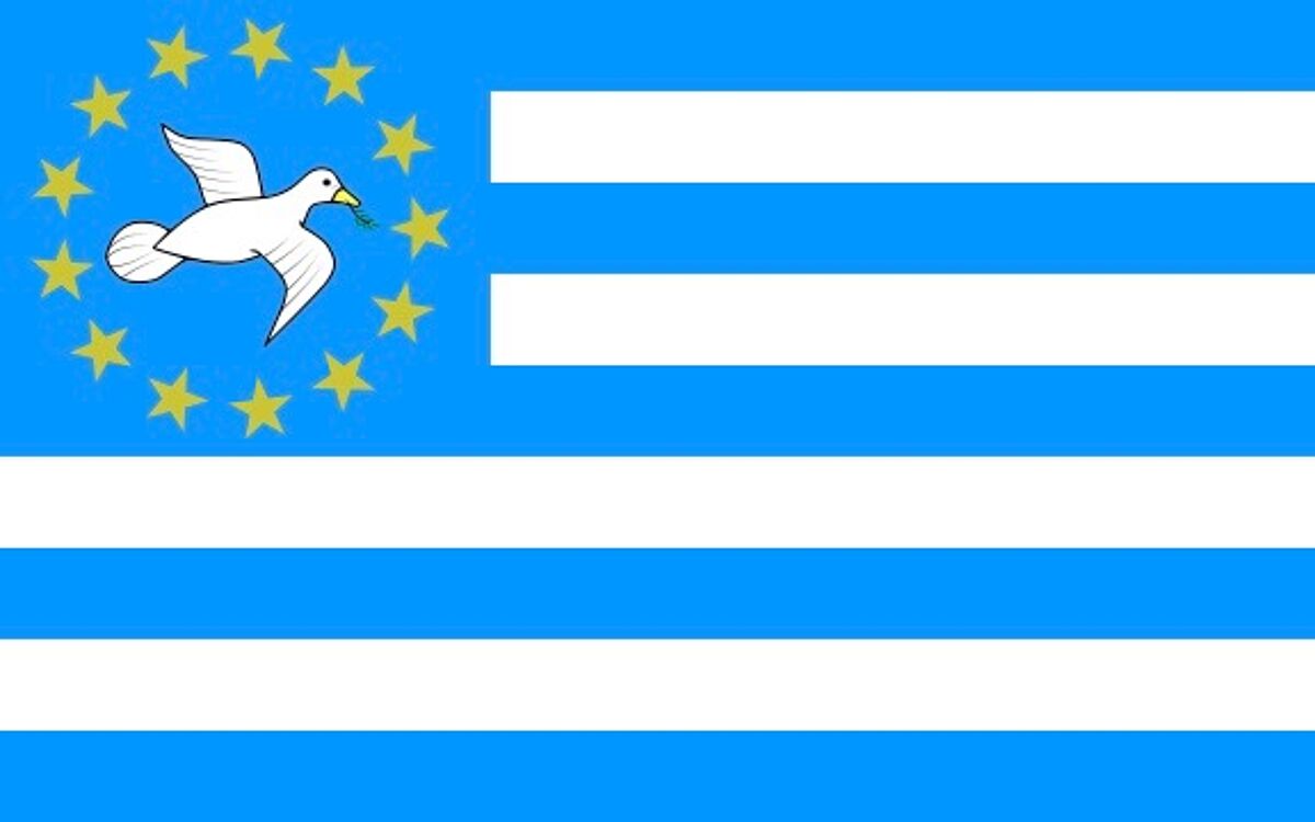 Die ambazonische Flagge. (Foto: Wikipedia/ Southern Cameroon) Die ambazonische Flagge. (Foto: Wikipedia/ Southern Cameroon)